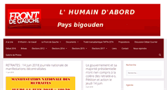 Desktop Screenshot of frontdegauchebigcap.org